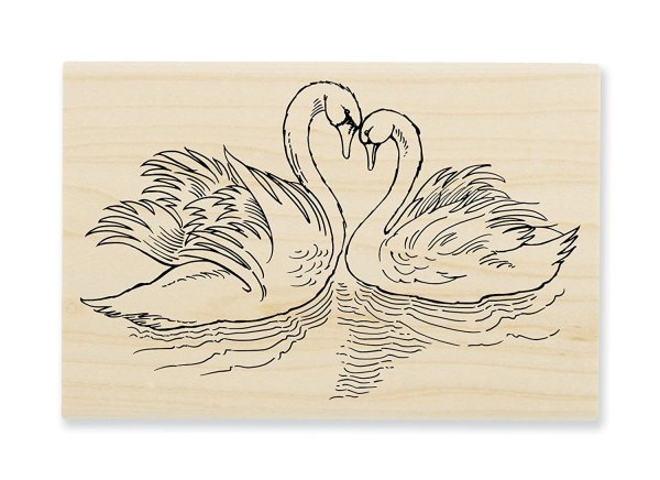 Лебеди для выжигания