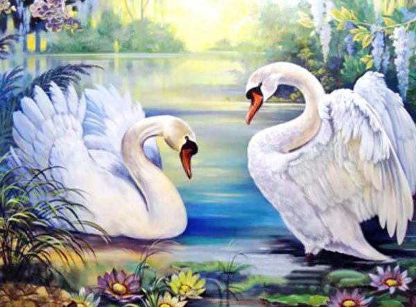 Алмазная мозаика на подрамнике 50х65