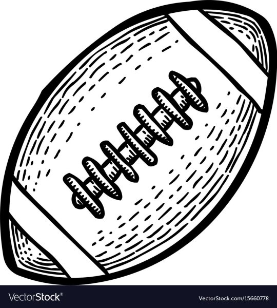 Нарисовать мяч регби