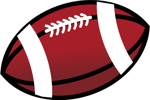 Срисовать мяч для регби