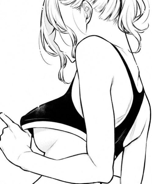 Аниме пикчи чб