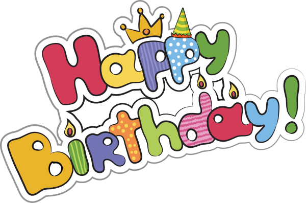 Стикеры с днём рождения