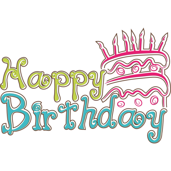 Стикеры с днём рождения