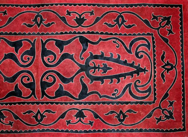 Войлочный ковер Арбабаш Дагестанский