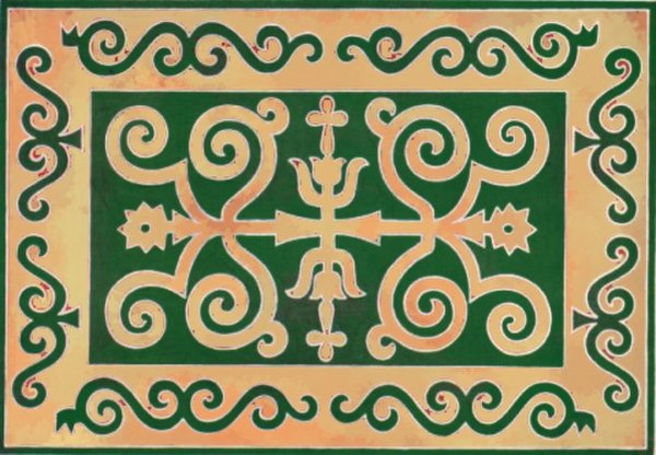 Кайтагский орнамент Дагестан