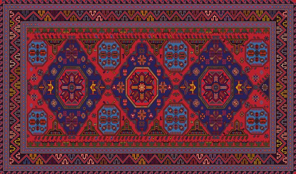Орнамент ковров Дагестана