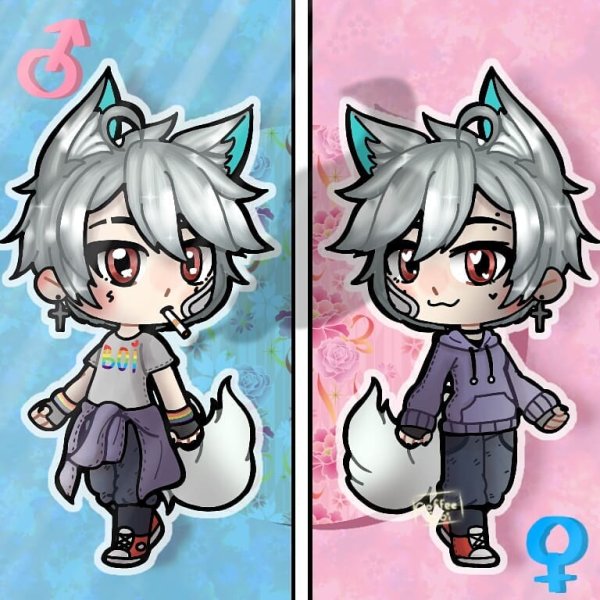 Персонажи из гача лайф мальчики