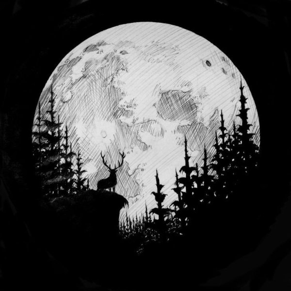 Полнолуние эскиз