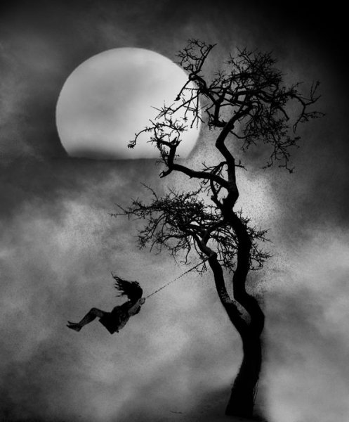 Мрачный силуэт