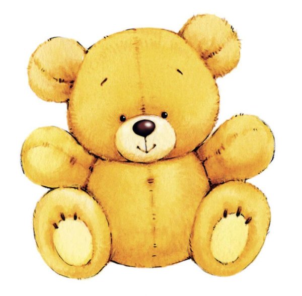 Мишка игрушка рисунок