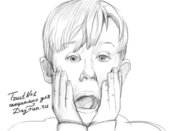 Портрет с эмоцией легкий