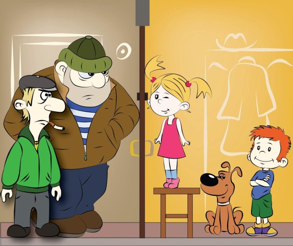 Не открывай дверь незнакомым людям