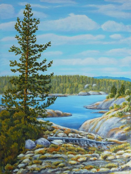 Картина Карелия Kigi