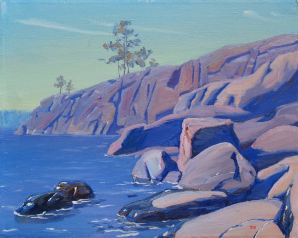 Ладожское озеро в живописи