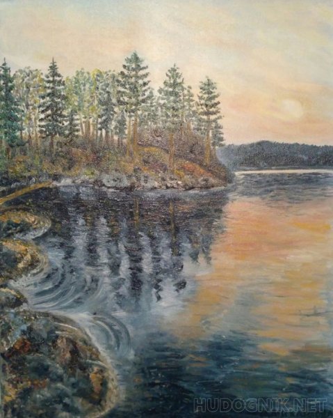 Ладожские шхеры живопись