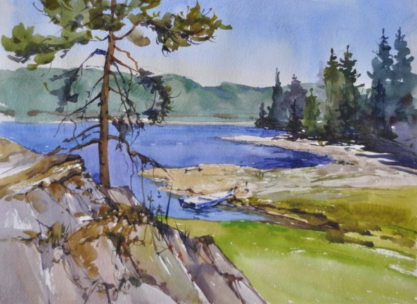 Рерих живопись Карелия