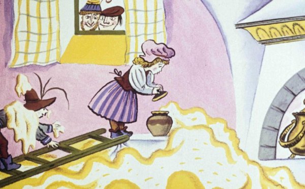 Братья Гримм "горшочек каши"