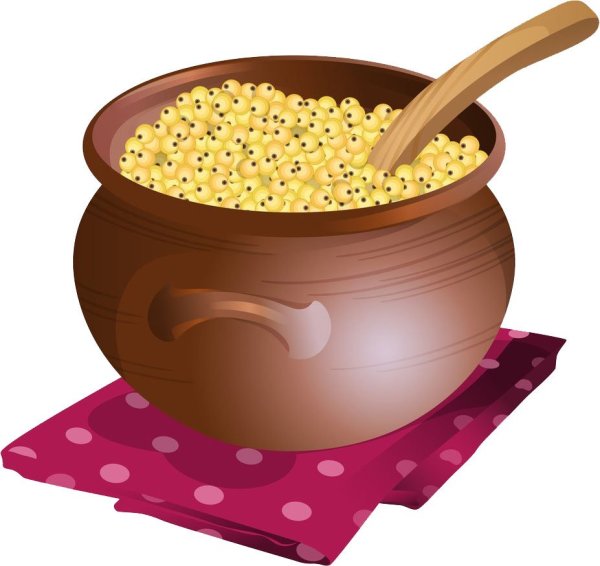 Кастрюля раскраска для детей