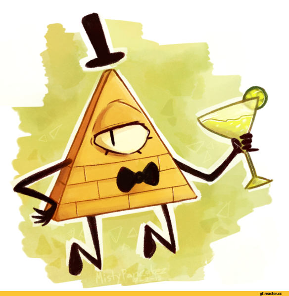 Гравити Фолз треугольник Билл