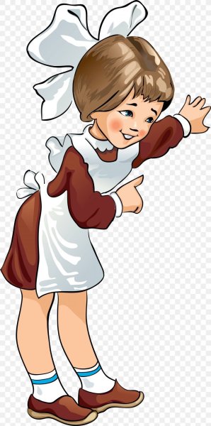 Девочка школьница