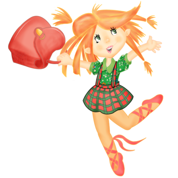 Мультяшные школьники