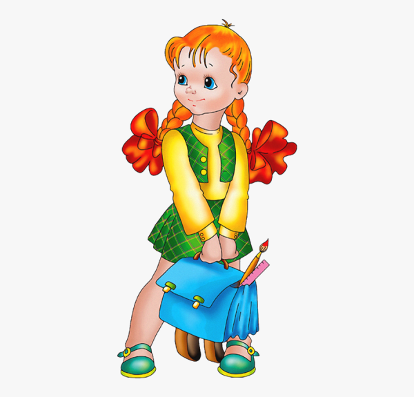 Девочка школьница