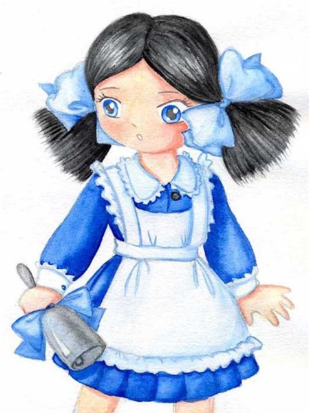 Ученица иллюстрация