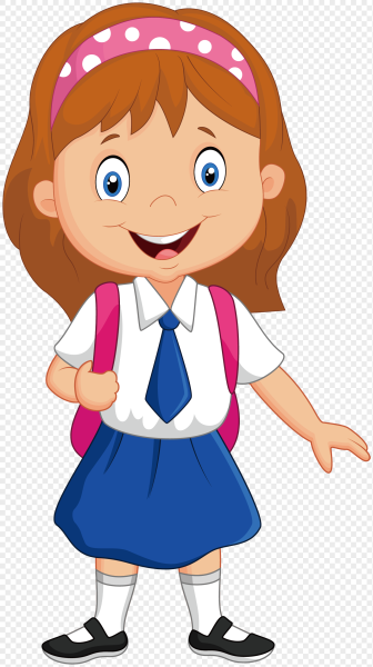 Ученица мультяшный