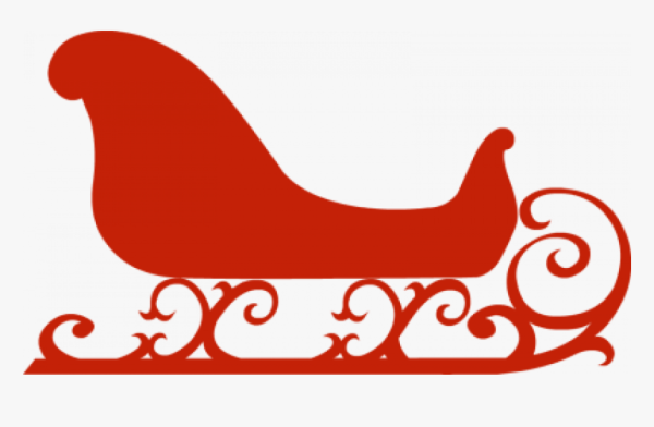 Санки силуэт