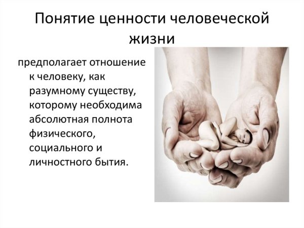 Понятие ценности