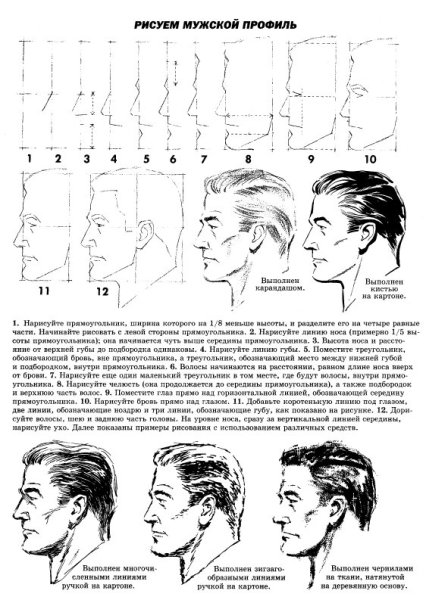 Парень карандашом
