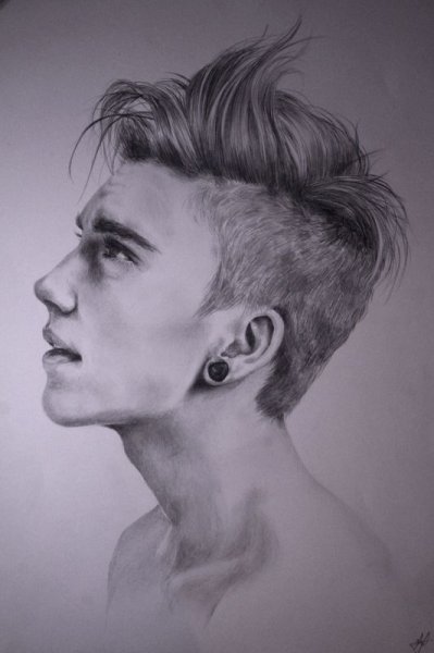 Мужские прически рисунок карандашом