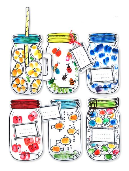 Баночка с сердечками