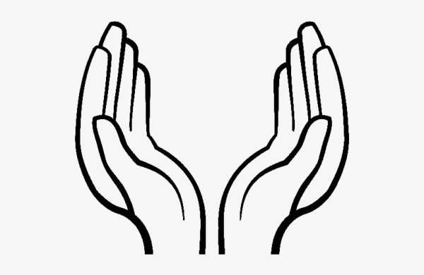 Рука раскраска