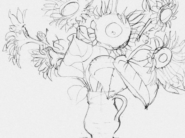 Рефлексия цветок настроения