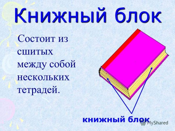 Книжный блок