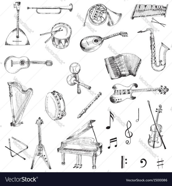 Старинный оркестр инструменты