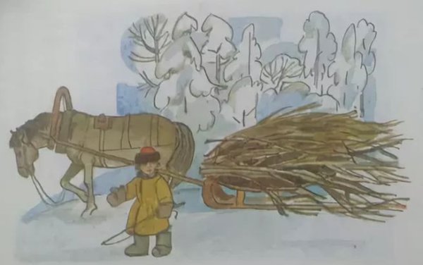 Крестьянские дети Некрасов однажды в Студёную