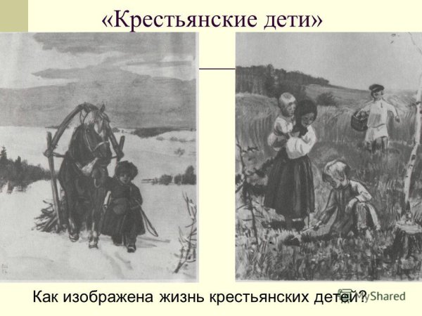 Н А Некрасова крестьянские дети