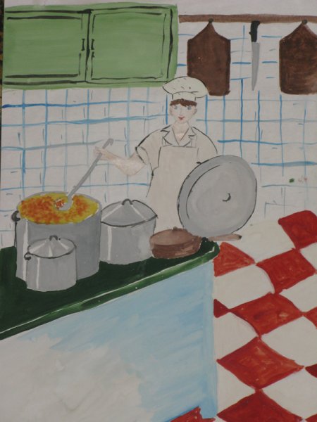 Плакат на тему повар