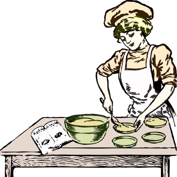 Раскраска повар