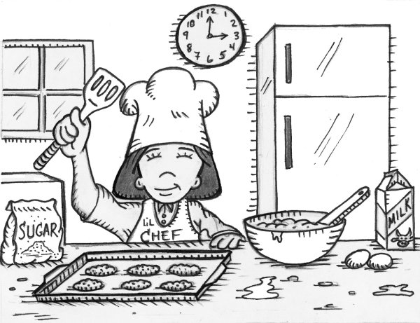 Повар женщина