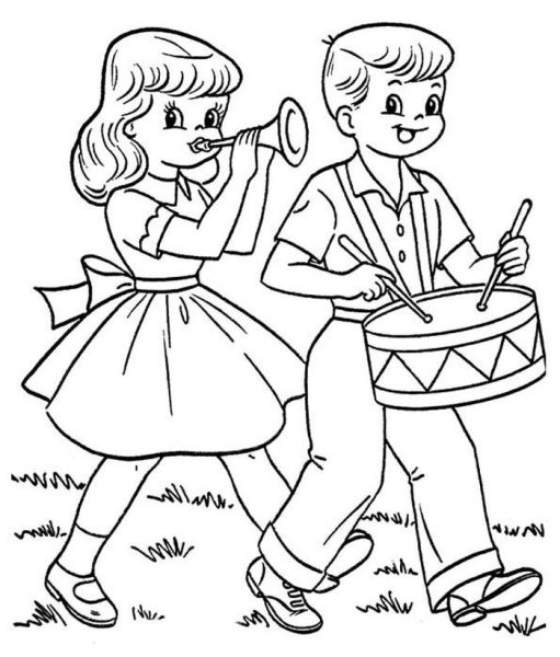 Марширующие солдатики