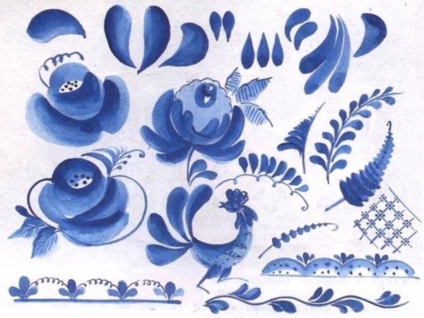 Гжель картинки