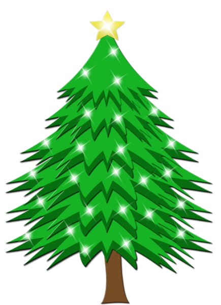 Елка без игрушек