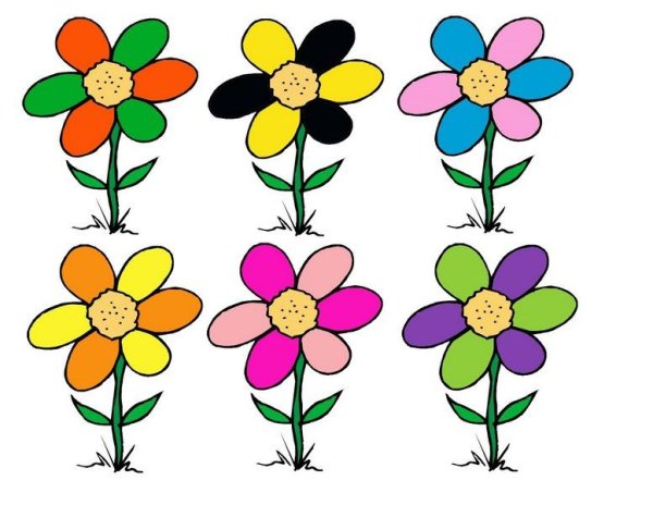 Цветочки для дошкольников