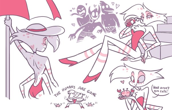 Angel Dust Hazbin Hotel