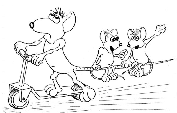 Иллюстрация к фразеологизму Мышиная возня