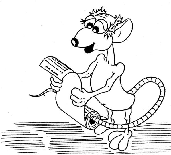 Рисунок к фразеологизму Мышиная возня