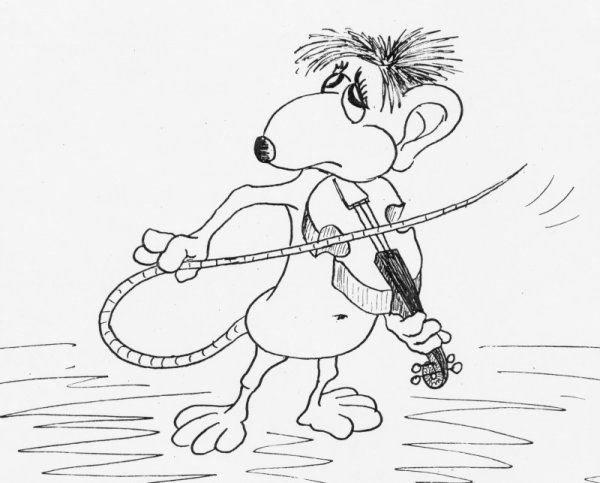 Рисунок к фразеологизму Мышиная возня